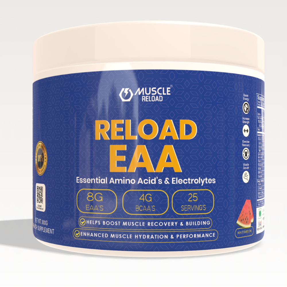 Muscle Reload RELOAD EAA Watermelon supplement product jar