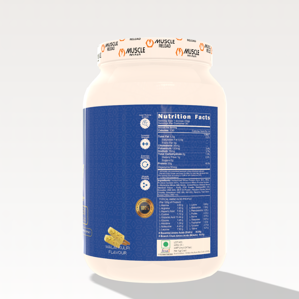 MRN Extreme Whey : 25g Protein for Fast Muscle Recovery