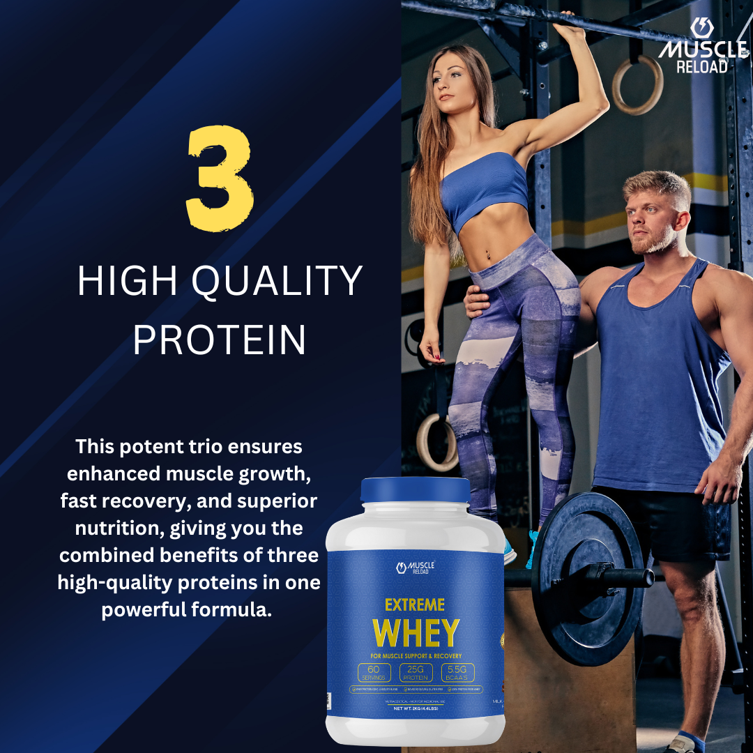 MRN Extreme Whey : 25g Protein for Fast Muscle Recovery