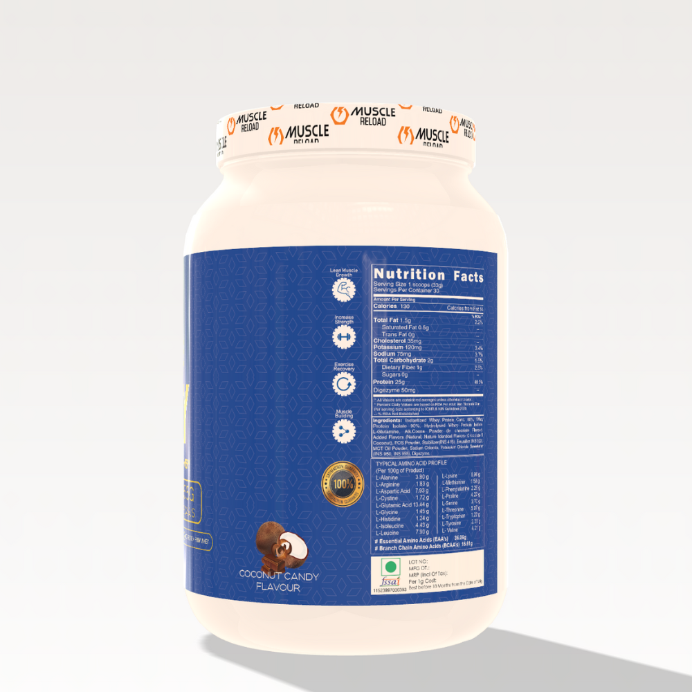 MRN Extreme Whey : 25g Protein for Fast Muscle Recovery