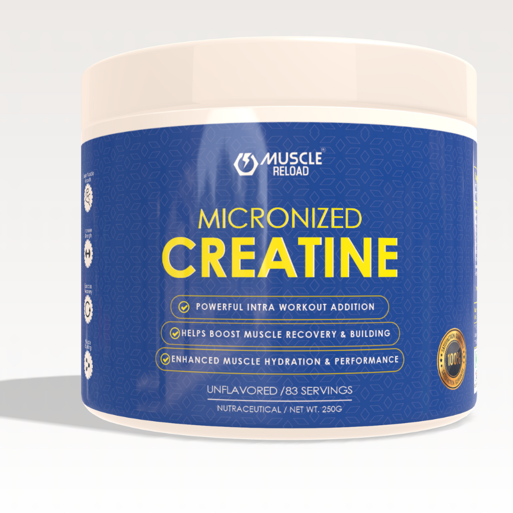 MRN-Micronized Creatine Monohydrate| 3000 MG Per Serving(250g, 83Serving) 100% Pure Creatine | Unflavored | Creatine For Men & Women