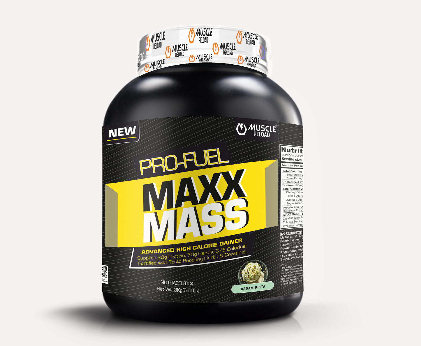 Pro-Fuel Maxx Mass  – High Calorie weight gainer