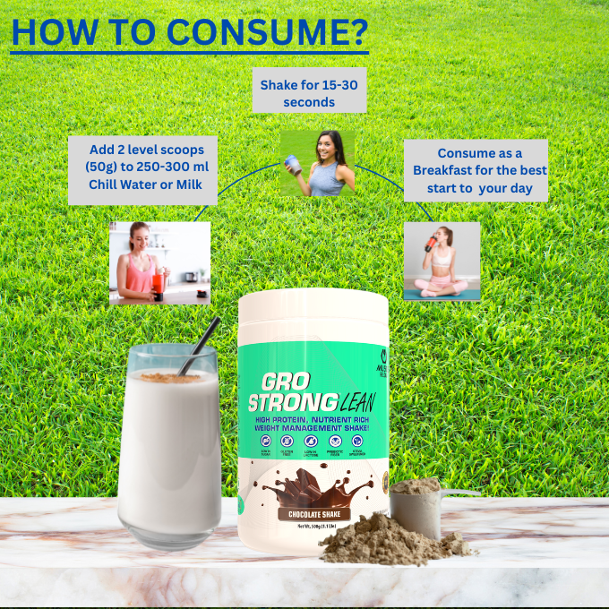 Muscle Reload Gro Strong Lean : Your Guilt-Free Weight Loss Treat! |- 500g