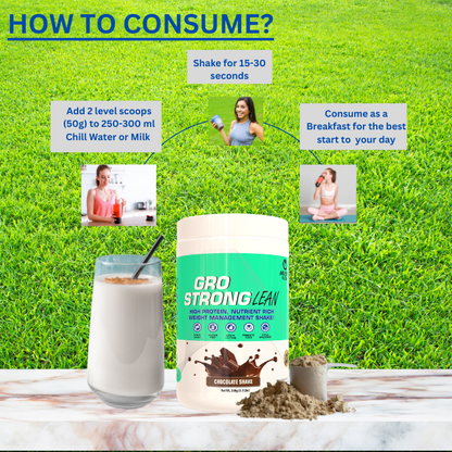 Muscle Reload Gro Strong Lean : Your Guilt-Free Weight Loss Treat! |- 500g