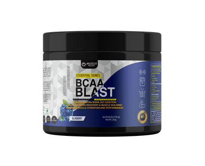 Muscle Reload BCAA Blast |250g | 20 Serving| | Fastest Muscle Recovery | Maximized Workout Performance | 7g BCAA | 1g L-Taurine | 1g L-Citrulline