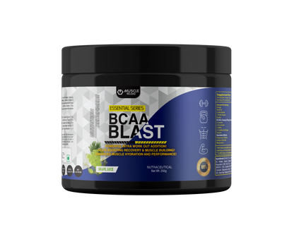 Muscle Reload BCAA Blast |250g | 20 Serving| | Fastest Muscle Recovery | Maximized Workout Performance | 7g BCAA | 1g L-Taurine | 1g L-Citrulline