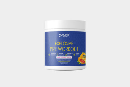 MRN EXPLOSIVE PRE WORKOUT | ALL IN ONE | STRENGTH, ENERGY, FOCUS, HYDRATION AND ABSORPTION BLEND- 20 SERVING | 300g