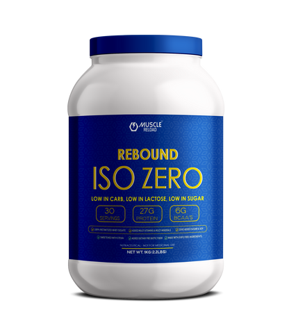 MRN REBOUND ISO ZERO | 25G PROTEIN, 40MG ANTIOXIDANT & CARDIOTONIC HERBS BLEND 100% WHEY PROTEIN ISOLATE| 1KG(30 Serving)