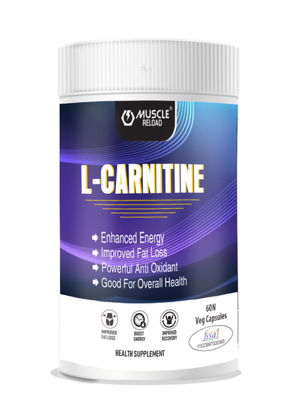 Muscle Reload L-Carnitine| 60N veg Capsule