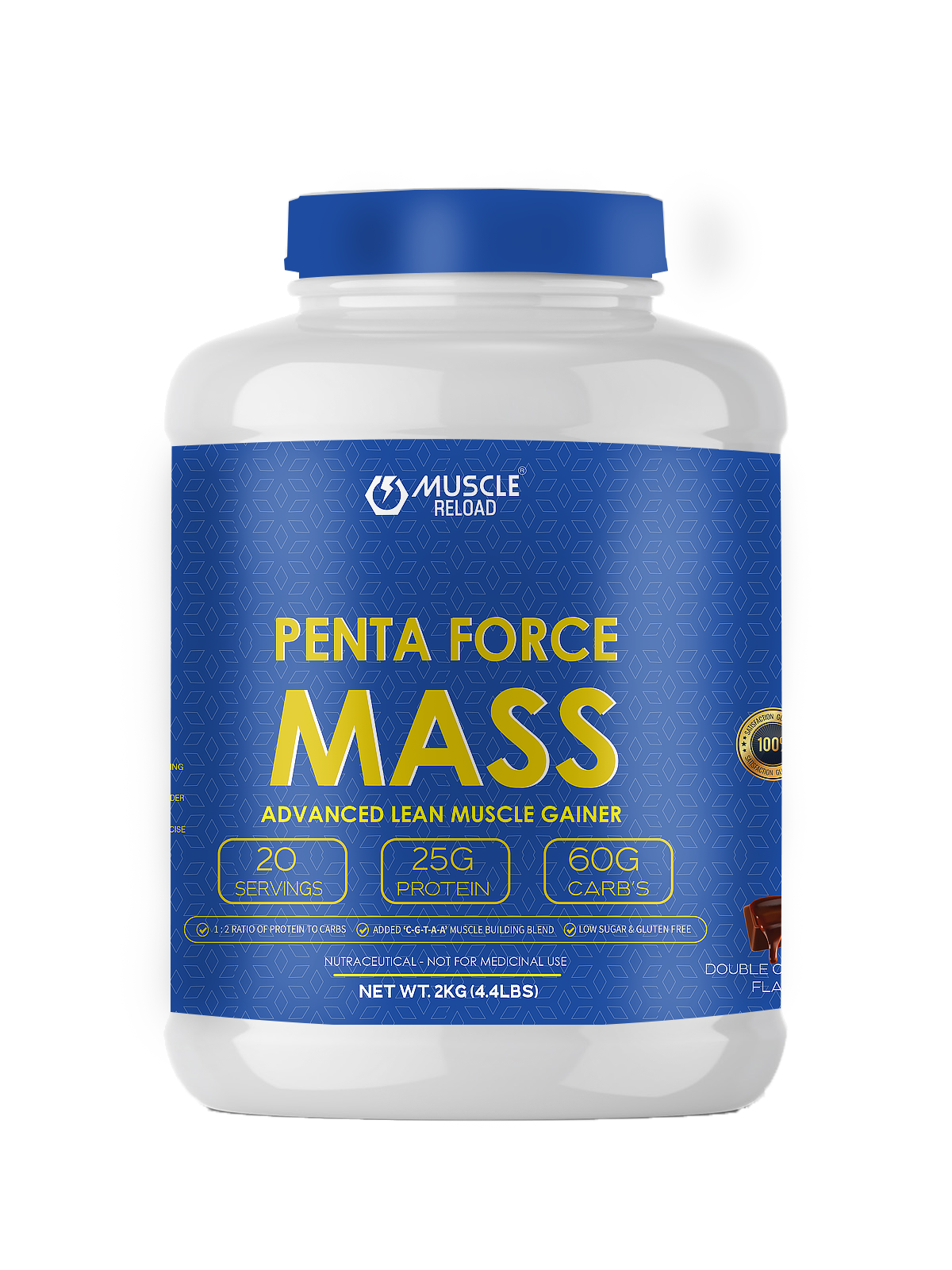 MRN Penta Force Gainer | Anabolic, Anti Catabolic Advanced Lean Muscle Gainer -2kg /4.4Lbs