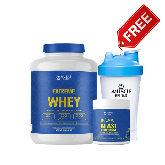 MRN EXTREME WHEY 2KG + BCAA 250G + SHAKER FREE