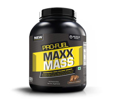 Muscle Reload Nutrition Max Mass Gainer  | High Protein Muscle Mass & Weight Gainer | with Vitamins & Minerals, Creatine & Digestive Enzymes[3Kg, 6.6LBS]