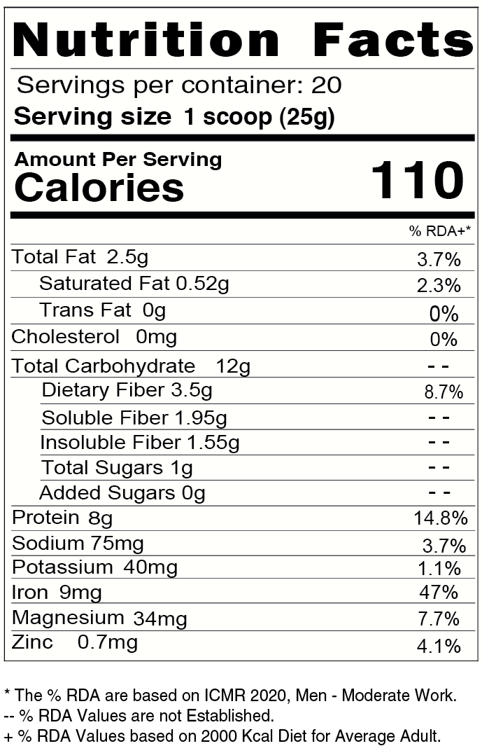 Fusion i OATS Fiber Fuel – Plant-Based High Protein & High Fiber Meal Shake