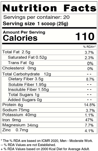 Fusion i OATS Fiber Fuel – Plant-Based High Protein & High Fiber Meal Shake
