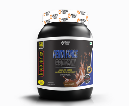 MRN Penta Force Protein | Anabolic, Anti Catabolic, Lean Muscle Fat Burning Protein - 1kg / 2.2Lbs