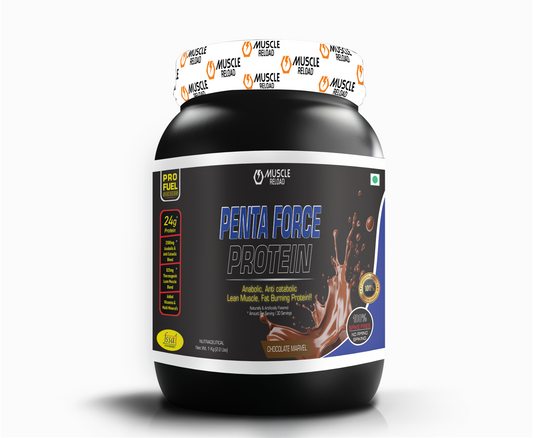 MRN Penta Force Protein | Anabolic, Anti Catabolic, Lean Muscle Fat Burning Protein - 1kg / 2.2Lbs