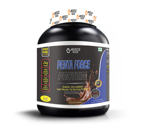 MRN Penta Force Protein | Anabolic, Anti Catabolic, Lean Muscle Fat Burning Protein - 2kg / 4.4Lbs