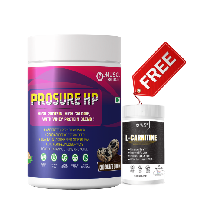 Pro Sure HP + L Carnitine 60 Capsules Bottle