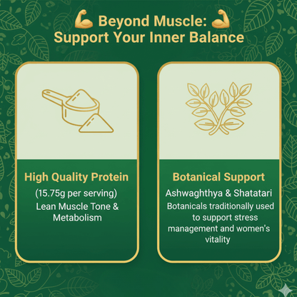 HerbaFuel Balance for Women – Protein + Herbs for Strength, Hormonal & Metabolic Support (500g)