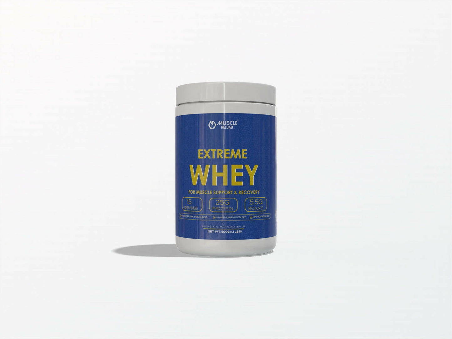 MRN Extreme Whey : 25g Protein for Fast Muscle Recovery-500g Buy 1 get 1 free with shaker