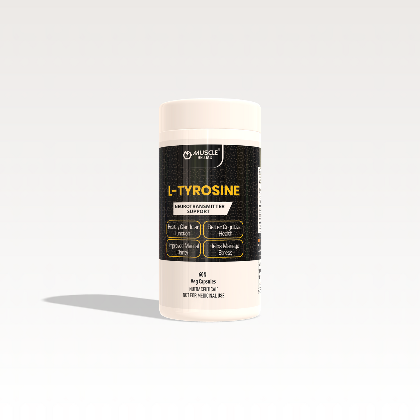 Muscle Reload L-Tyrosine – with magnesium & vitamin B6  – 60 Veg Capsules