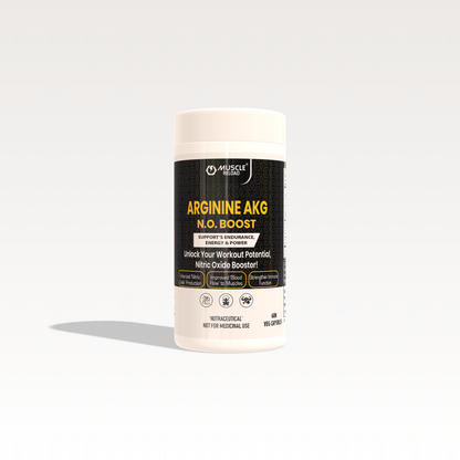 Muscle Reload Arginine AKG Capsules – Nitric Oxide Booster with Arginine HCL, Alpha Lipoic Acid – Pre-Workout Endurance & Pump Formula – 60 Veg Capsules