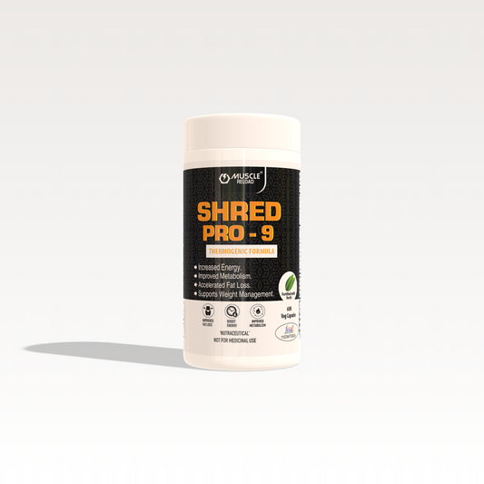 MUscle Reload SHRED PRO-9 Advanced Thermogenic Formula 60 Veg Caps