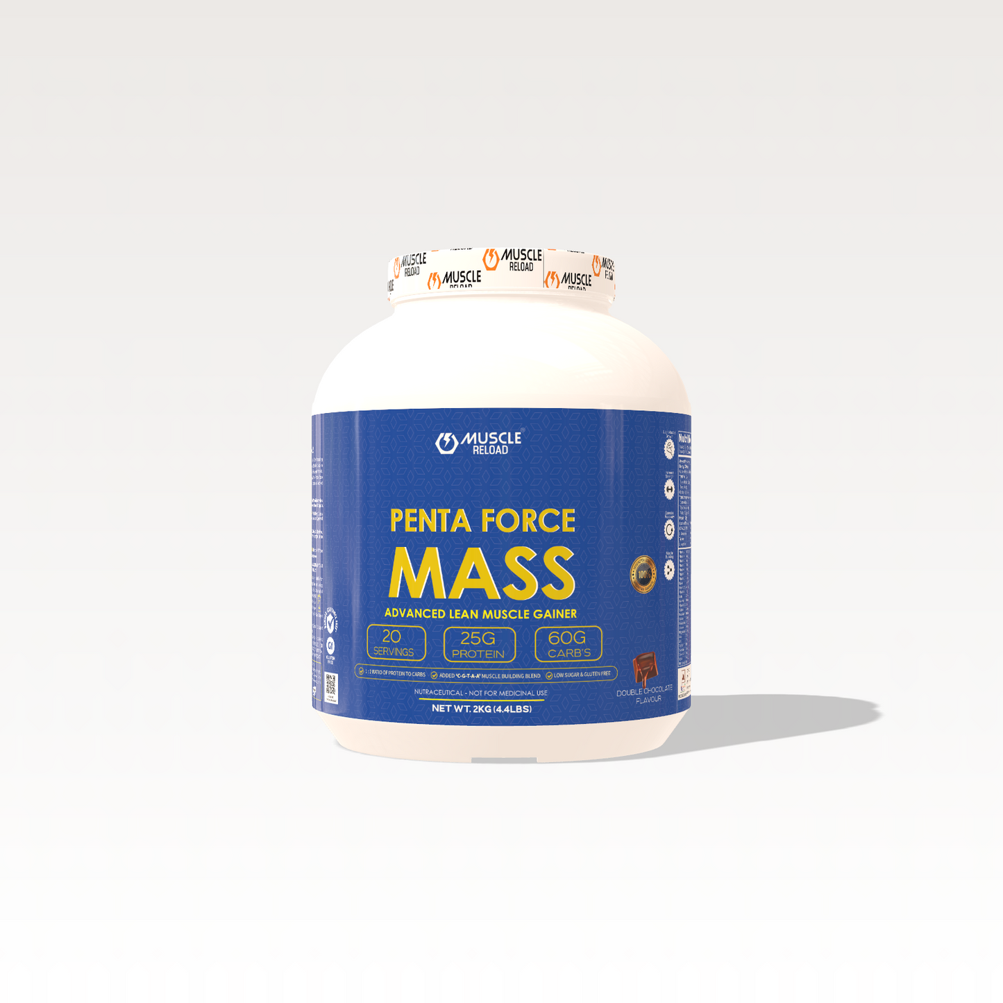 MRN Penta Force Gainer | Anabolic, Anti Catabolic Advanced Lean Muscle Gainer -1kg /2.2Lbs