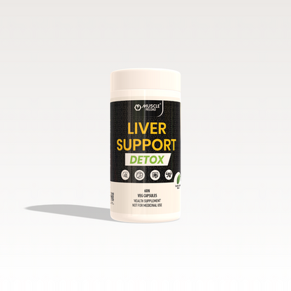 Liver Support Detox – Herbal Liver Cleanse with Milk Thistle, Kalmegh, Dandelion & Curcumin - 60 Veg Capsules