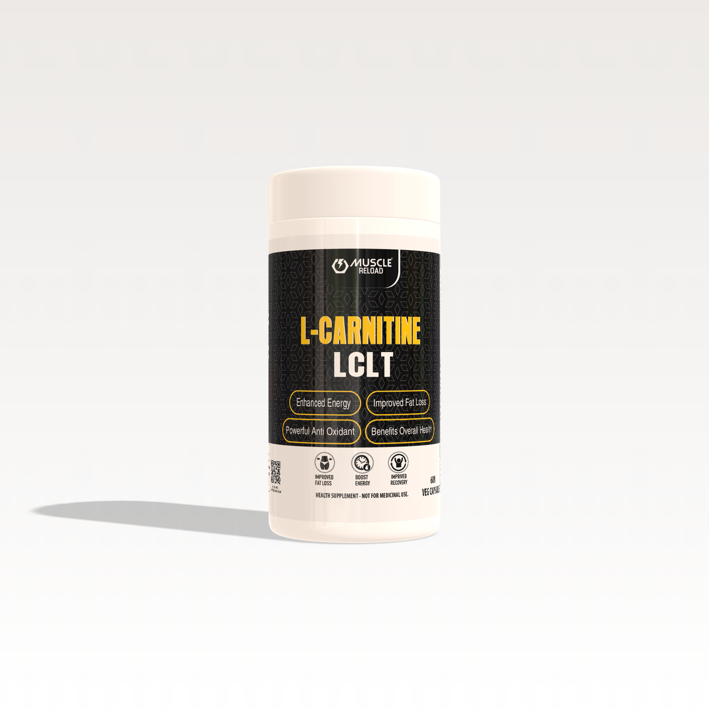 Muscle Reload L-Carnitine L-Tartrate | 60 Veg Capsules | Boost Energy, Fat Loss & Recovery