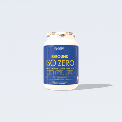 REBOUND ISO ZERO - Ultra Lean Whey Isolate with Zero Sugar & Low Lactose (1kg, 28 Servings)
