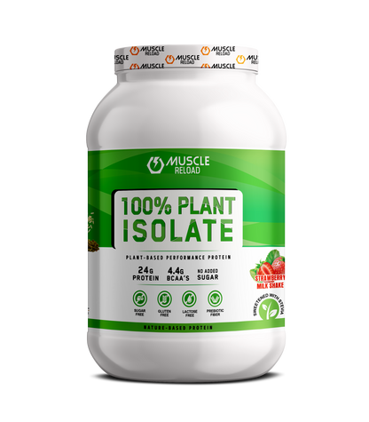 MRN 100% Plant Isolate | Vegan, Lactose Free & Soy Free | From Pea, Brown Rice Protein & Pumpkin Seed Powder | Active Lifestyle | Healthy Muscles | Weight Control | 24g Plant Protein | 4.4g BCAA  - 500G (12.5 SERVING)